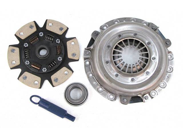 Powergrip Clutch Set, New, Ram, 8 1/2 Inch X 1 Inch, 23 Spline, Incl Pressure Plate, Disc, Throw Out Bearing, Alignment Tool, Repro