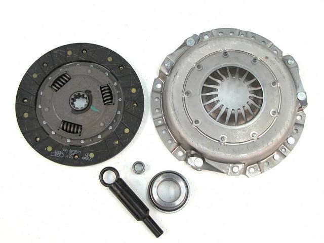 Premium Clutch Set, New, Ram, Oem Style, 8 1/2 Inch X 1 1/16 Inch, 10 Spline, Incl Pressure Plate, Disc, Throw Out Bearing, Alignment Tool, Repro