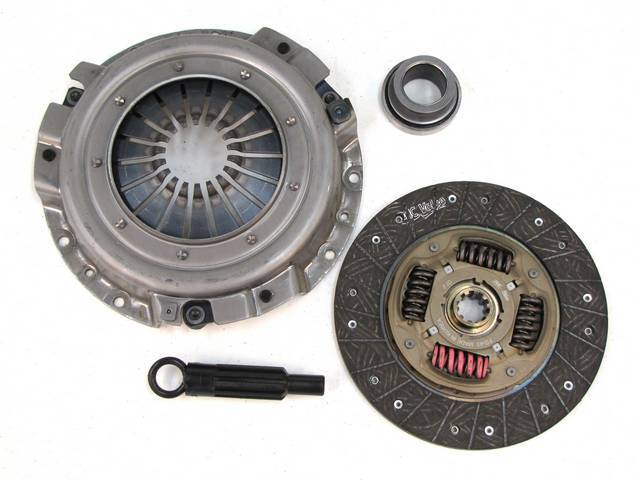 Premium Clutch Set, New, Ram, Oem Style, 9 1/16 Inch X 1 1/16 Inch, 10 Spline, Incl Pressure Plate, Disc, Throw Out Bearing, Alignment Tool, Repro