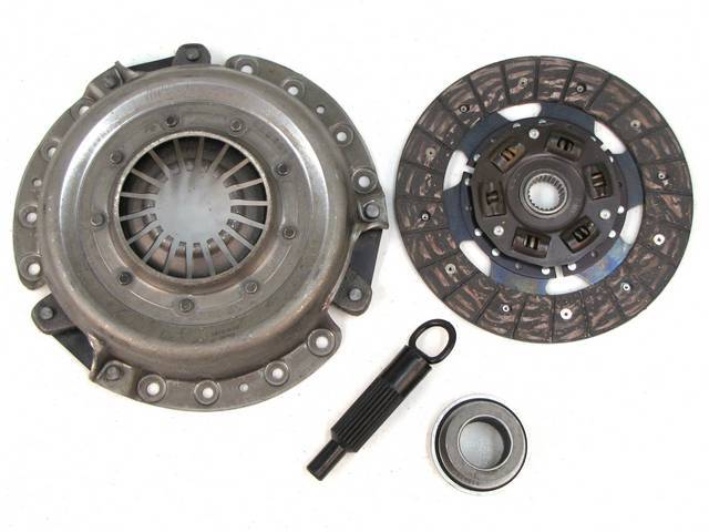 Premium Clutch Set, New, Ram, Oem Style, 8 1/2 Inch X 1 1/16 Inch, 23 Spline, Incl Pressure Plate, Disc, Throw Out Bearing, Alignment Tool, Repro