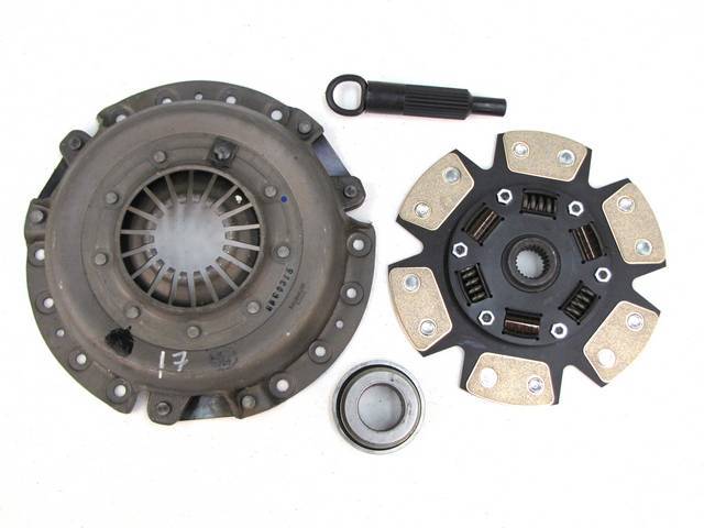 Powergrip Clutch Set, New, Ram, 8 1/2 Inch X 1 1/16 Inch, 23 Spline, Incl Pressure Plate, Disc, Throw Out Bearing, Alignment Tool, Repro