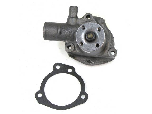 Water Pump, New, Original, Incl E4zz-8507-B Gasket, Prior Part Number E3bz-8501-A, E4bz-8501-A