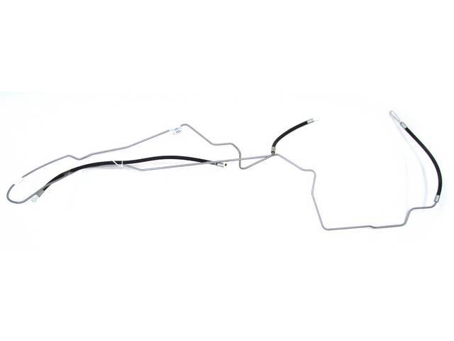 Carbon Steel Fuel Tank to Engine Fuel Line for (86-93) 5.0L