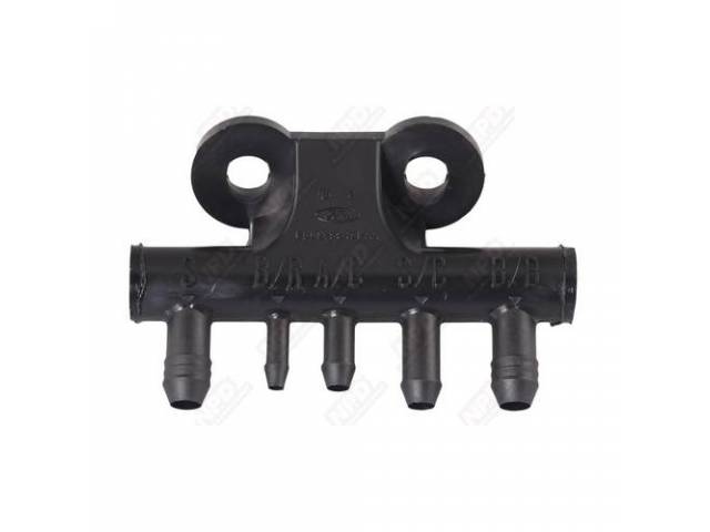 Manifold Assy, Vacuum Outlet, Original Ford Tooling, E6dz-9c490-A