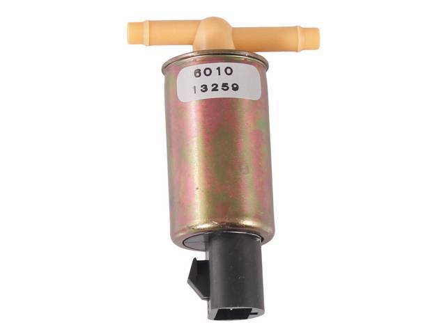 Valve Assy, Fuel Vapor Storage Canister Purge Regulator, Color Natural, W/ Id Code *E4zf-Aa*, Repro E6zz-9c915-A Cx-1158