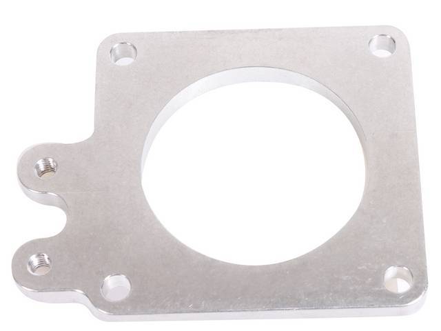 Eliminator Plate, Egr Spacer Assy, Billet Aluminum, 75 Mm Opening, Must Reuse Original Hardware And Gaskets