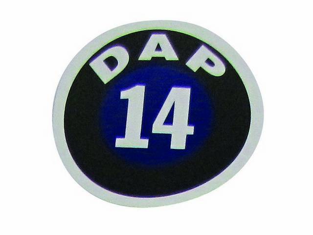 Decal, Production Day Window, Day 14, Repro