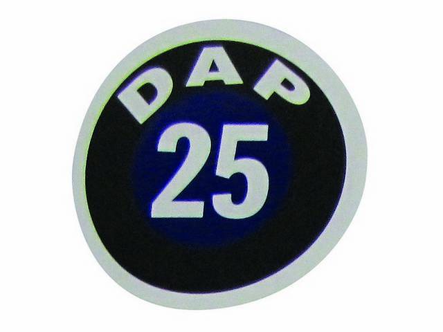 Decal, Production Day Window, Day 25, Repro