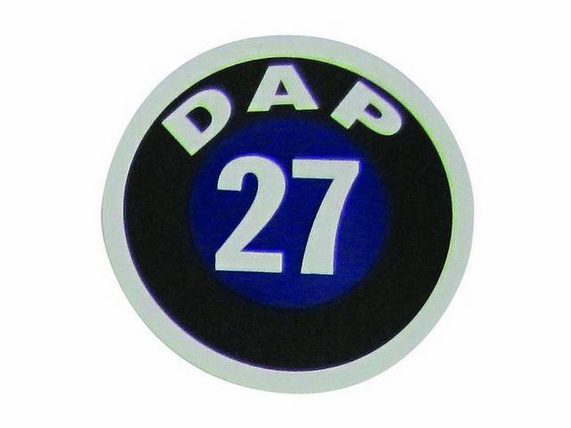 Decal, Production Day Window, Day 27, Repro