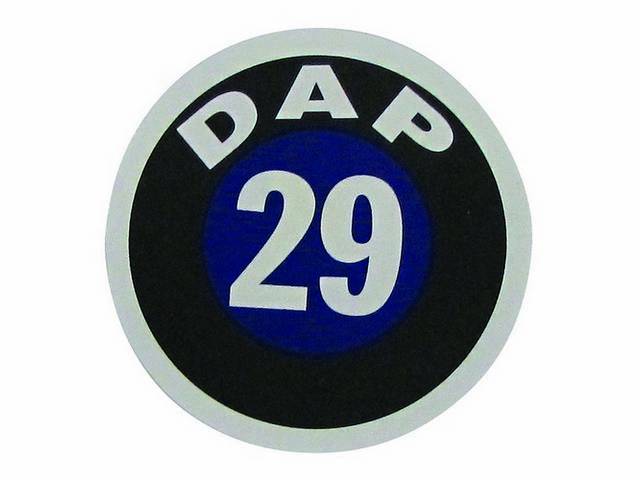 Decal, Production Day Window, Day 29, Repro