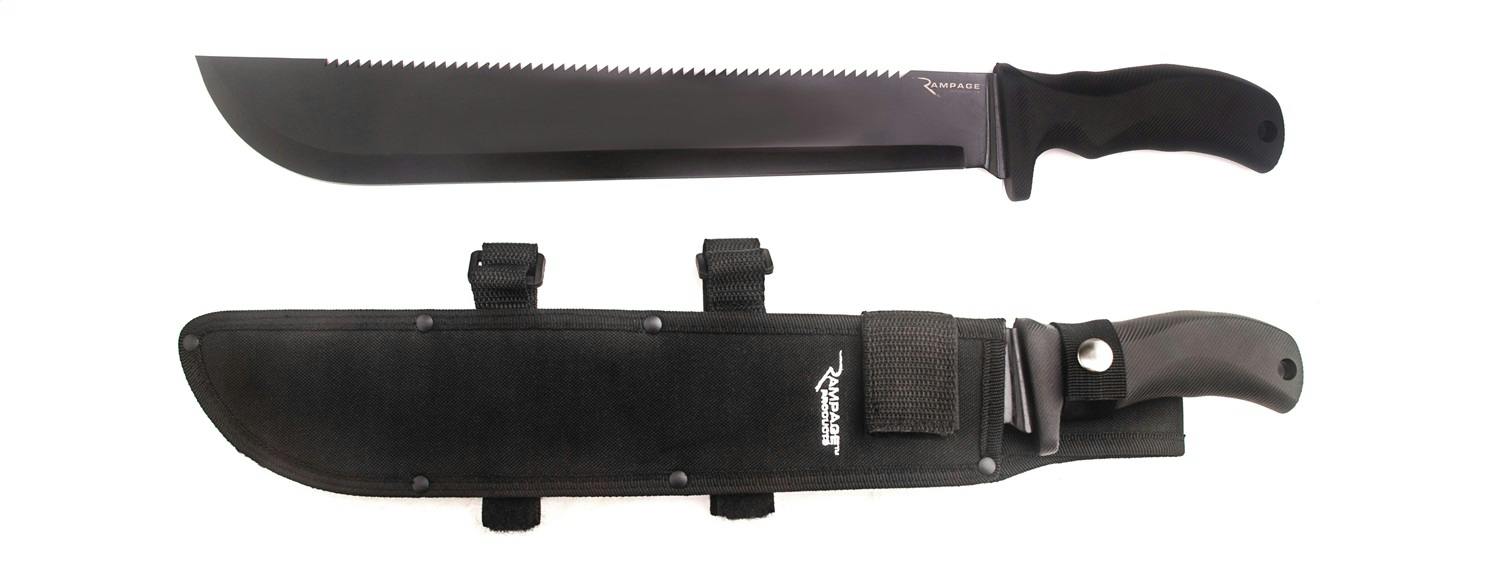 Rampage Products 86673 Recovery Machete; Black