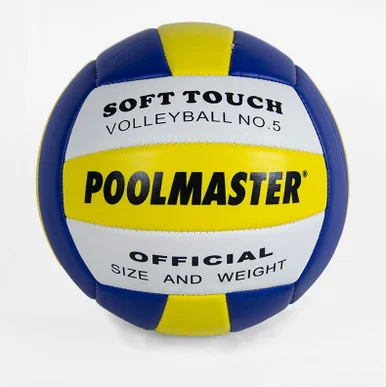 Make a Splash with 8″ Yellow Soft Touch Volleyball for Pool, Beach, and Court – Official Size and Weight