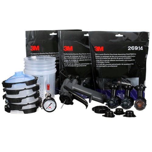 3M Performance Fine Finish Spray Gun System 26978 2/CS