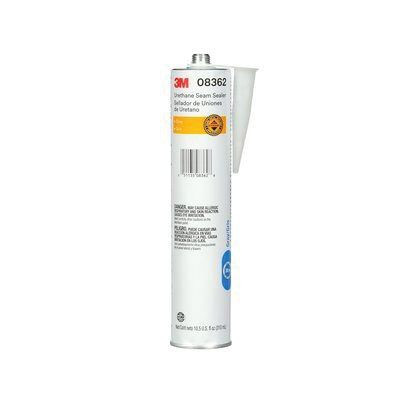 3M 08362 1-Component Seam Sealer, 310 mL Cartridge, Paste, Gray, 24 hr Curing
