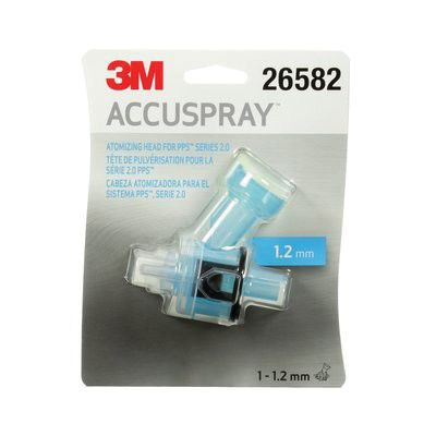 Accuspraya 26582 1.2 mm Atomizing Head Refill Pack, Blue, Use With: One and Series 2.0 Spray Cup Systems
