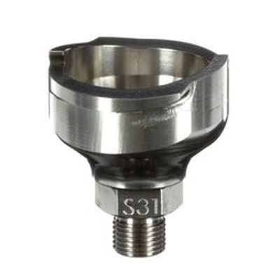 PPSa 26127 Series 2.0 #S31 Adapter, 1/8-28 BSP (Male), Use With: Series 2.0 Spray Cup System
