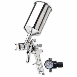 TITANa 19123 HVLP Gravity Feed Spray Gun, 2.3 mm Nozzle, 1000 mL Container