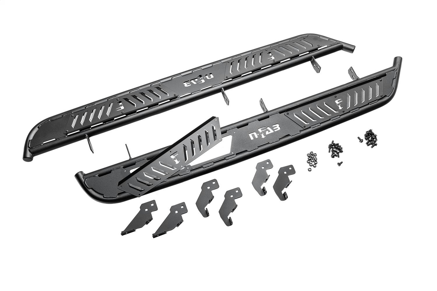 N-FAB NBJ194T-TX Roan - Cab Len (2 Steps) - 20-25 Gladiator - TX Blk