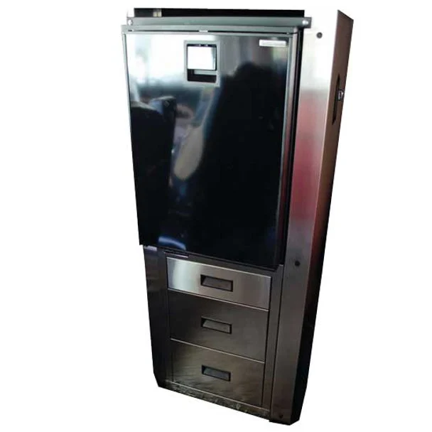 Peterbilt 389 Passenger Side 1.8 CF Refrigerator & 3 Door Storage Solution Kit For Models W/ 63 Inch Sleeper