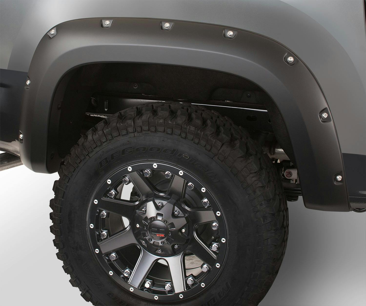 Bushwacker 40102-02 Fender Flares Pocket Style 2Pc Rear