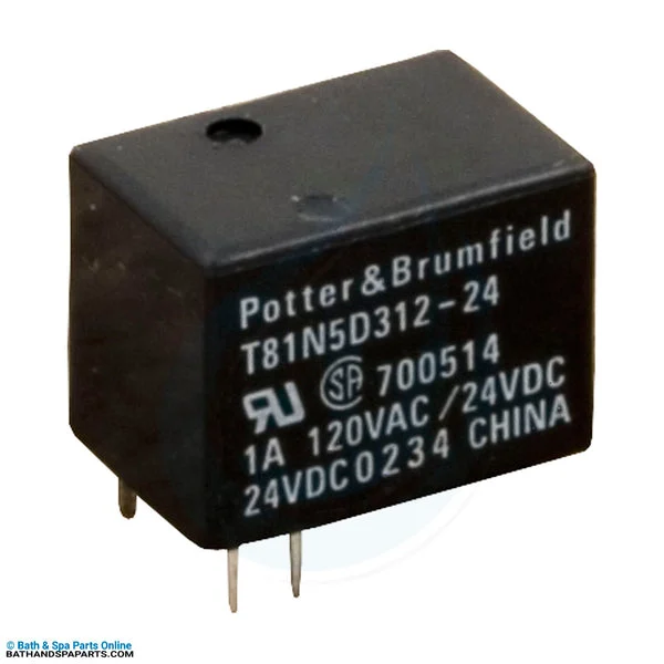 Potter & Brumfield Relay [T-81 SPDT 1A 24VDC Jandy] (36K2076)