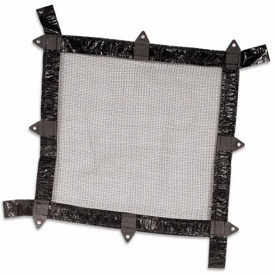 Protect Your In-Ground Pool with 28′ Jet Black Deluxe Closing Leaf Net Cover