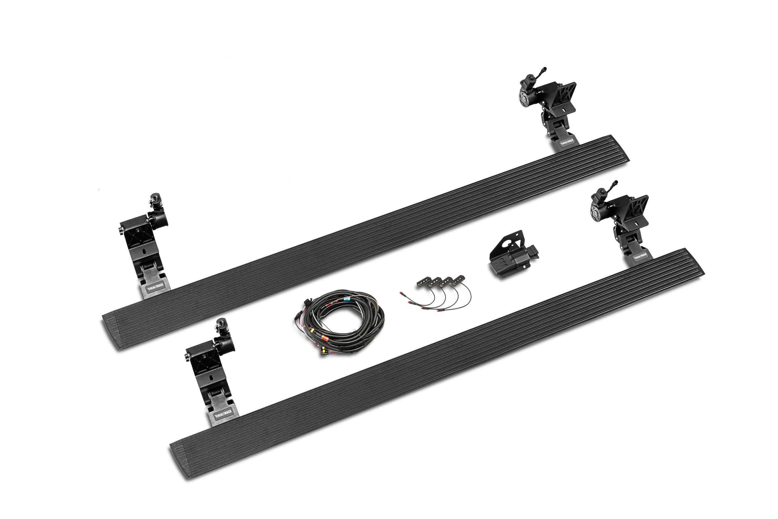 Go Rhino 20404887PC RealTruck VoltStep Electric Running Board Kit