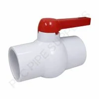 3″ PVC Compact Ball Valve White Socket, 1030WS