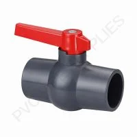 2 1/2″ PVC Compact Ball Valve Gray Socket, 1025GS