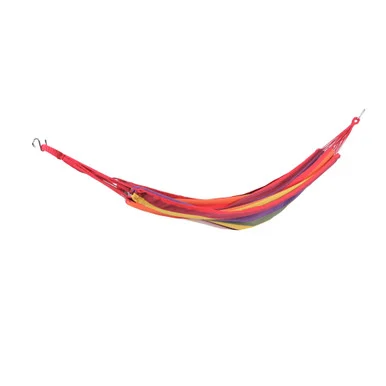 Relax in Style: Wide Striped Woven Cotton Brazilian Hammock