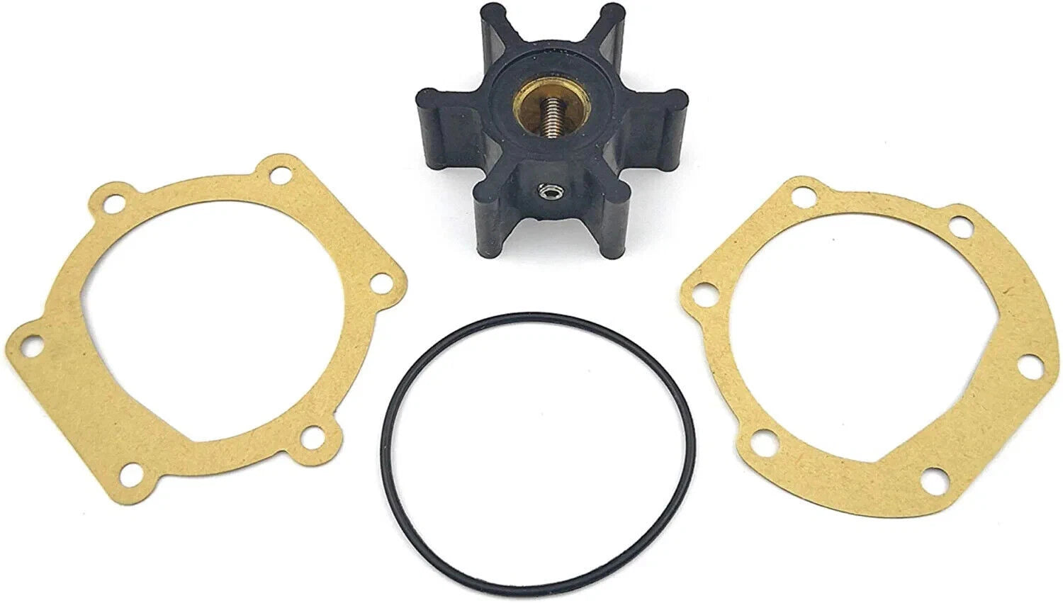 F4B Water Pump Impeller Kit for Jabsco Johnson Sierra (18653-0001, 09-810B-1, 18-45713)