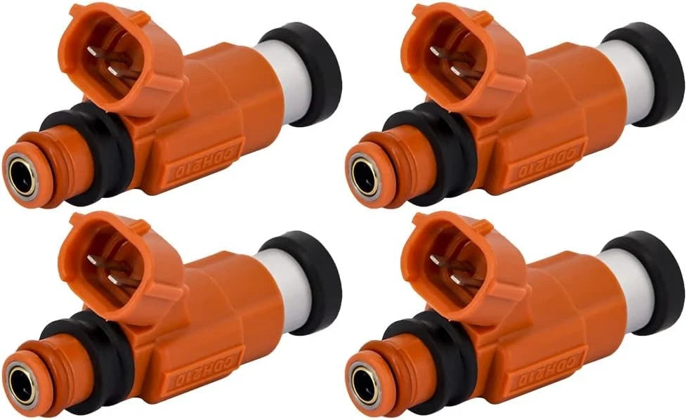 Set of 4 Fuel Injectors for Suzuki DF90 DF100 DF115 DF140 Yamaha F115 (1990–2023)