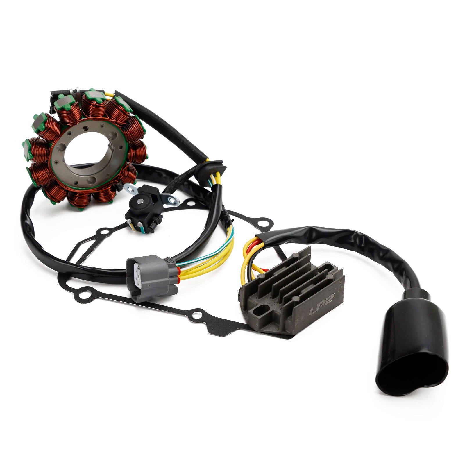 Generator Stator Regulator Rectifier & Gasket for Kawasaki KX250F (2013–2016)