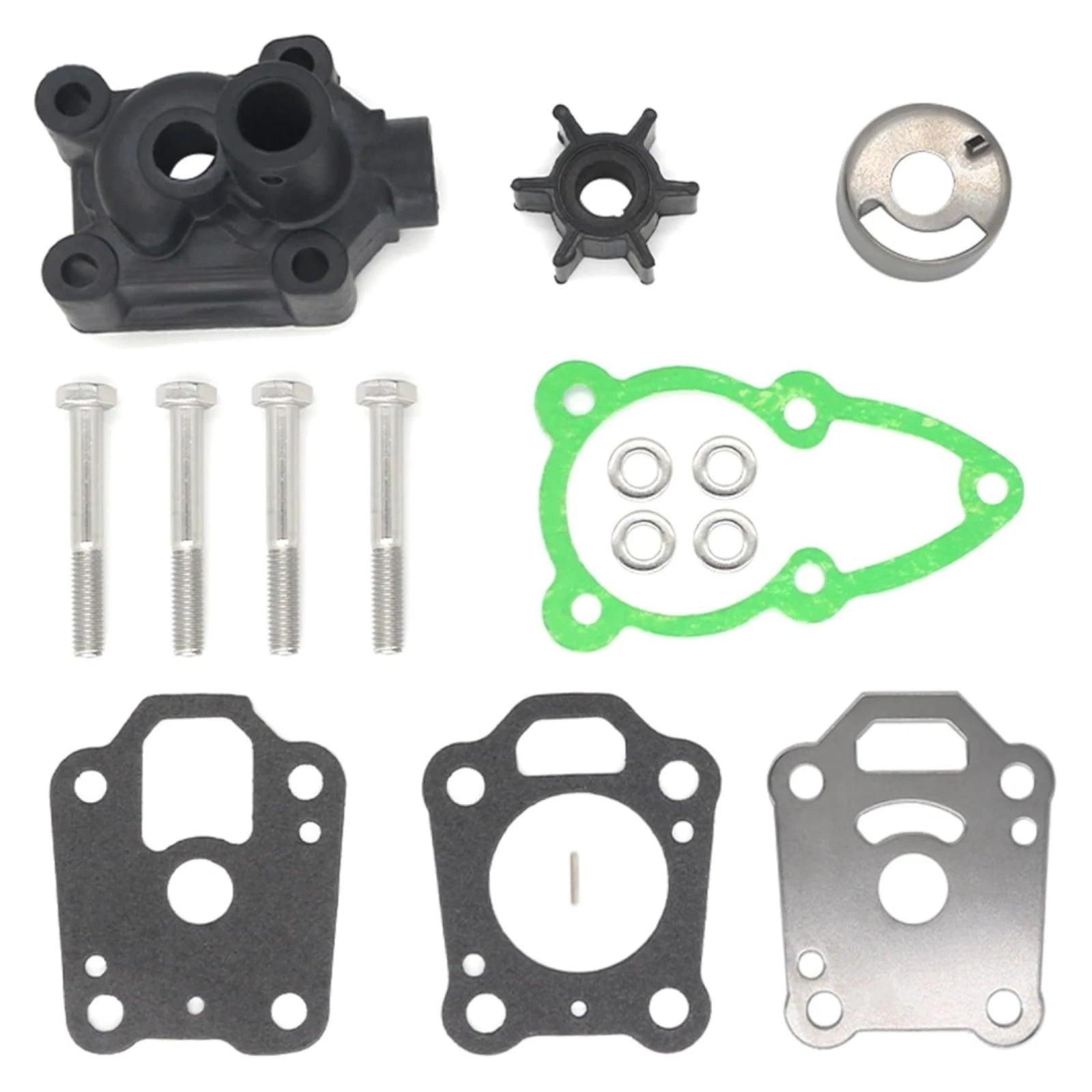 Water Pump Rebuild Service Kit for Mercury Mariner 4-6 HP (16159A03, 16159T01)