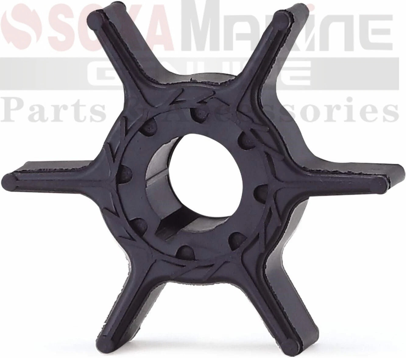 Water Pump Impeller w/ Key for Yamaha Marine (18-3040, 9-45607)