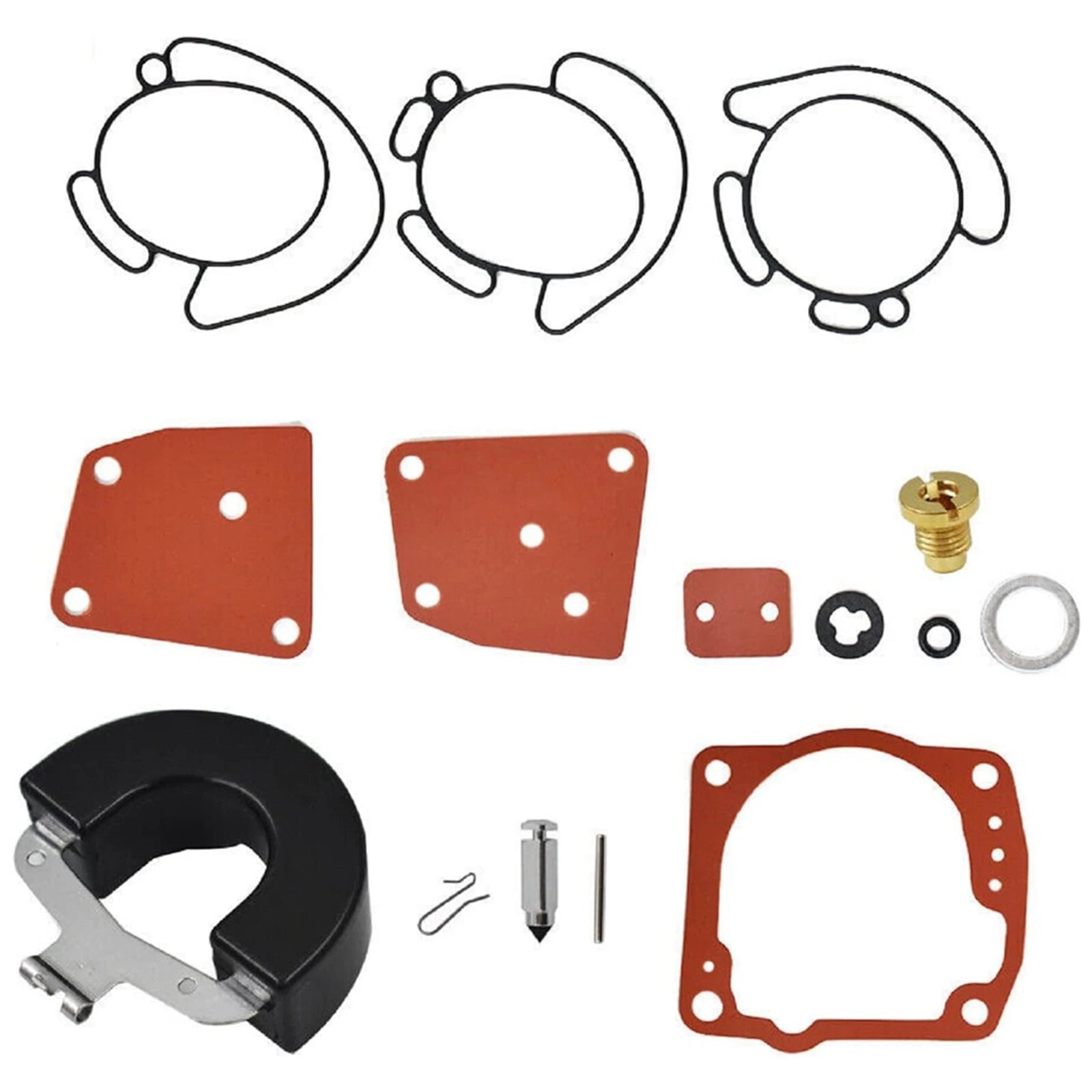 Carburetor Rebuild Kit for Johnson Evinrude V4 V6 90-175 HP 18-7247
