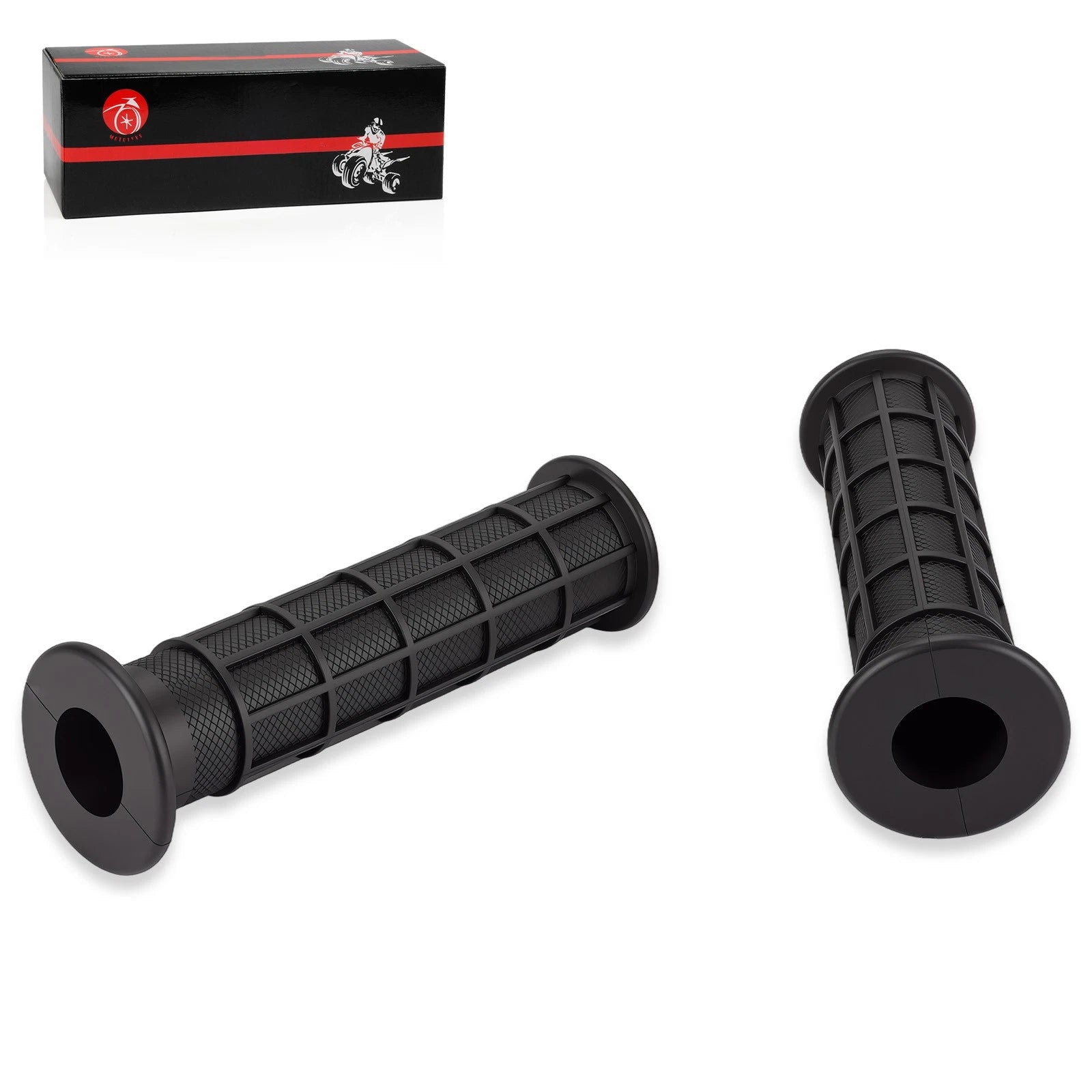 2X Handle Grips for Honda Foreman Rubicon 500 TRX500FA/FGA (2001–2007)