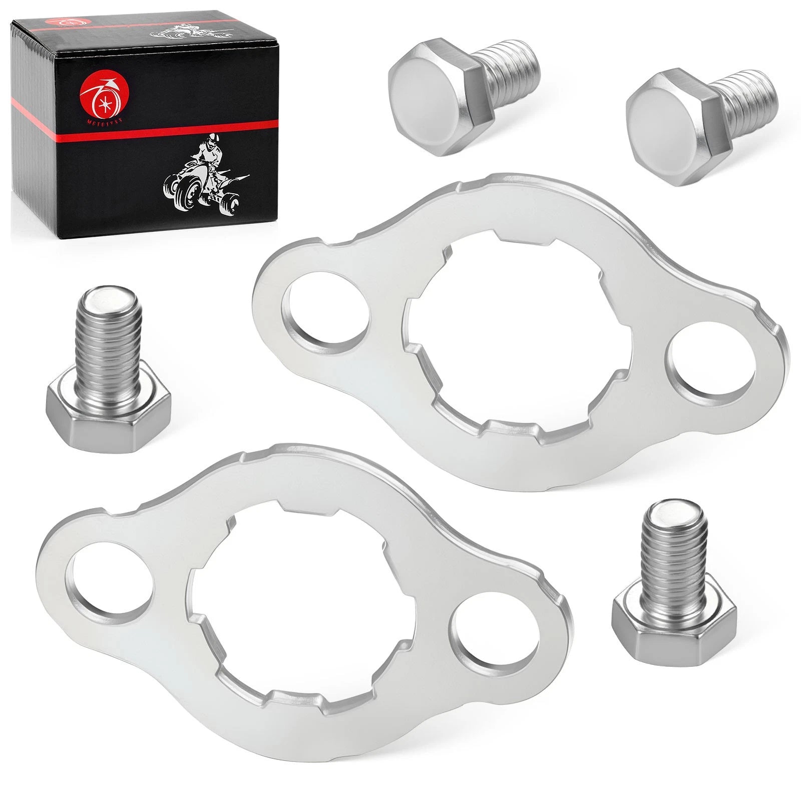 2X Front Sprocket Retainer Plate for Honda NSF100 (2004–2009) 23802-040-000 23802-041-010