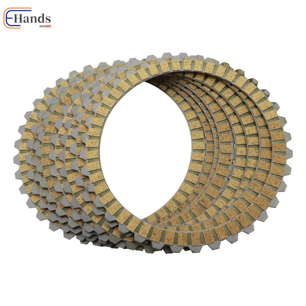 8X Clutch Friction Plates for Harley Sportster XL883 XL1200 XLH1200 (US Stock)
