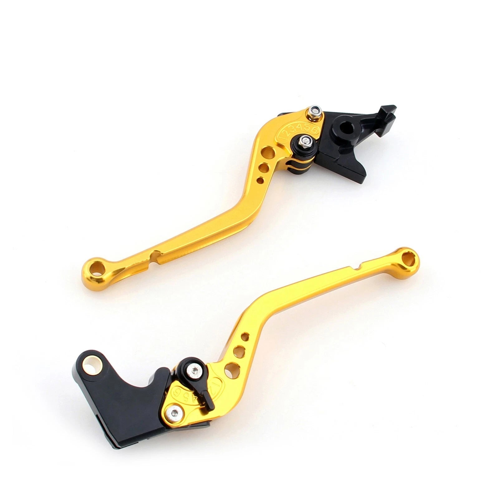 Brake Clutch Levers for Buell X1 S1 Lightning XB 12Sx 12Ss 12R M2 (1998–2009) Gold
