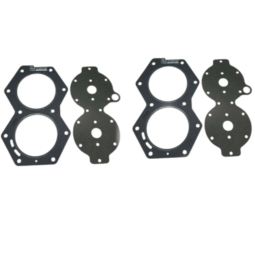 2X Head Cover Gasket Set for Evinrude Johnson V4 88-140 HP (318358)