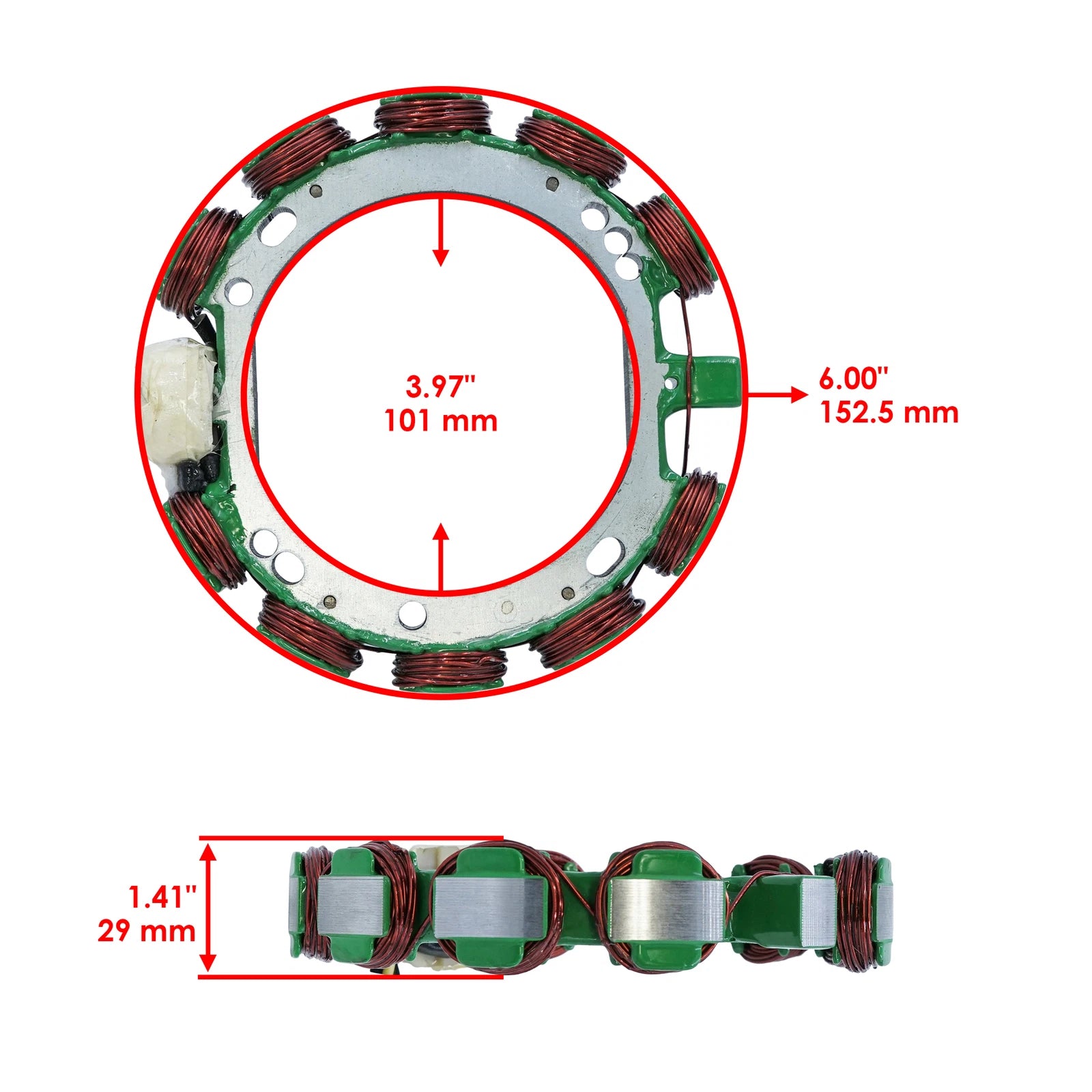 Stator for OMC Johnson Evinrude Outboard (583536)