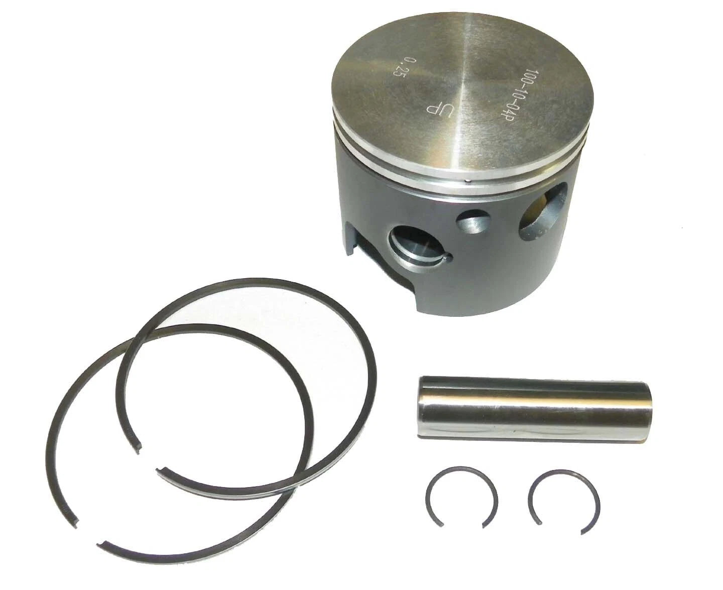 WSM Piston Kit for Mercury 150-225 HP 2.4L (1978–1991) .015 Over 3.390" 100-10-045PK
