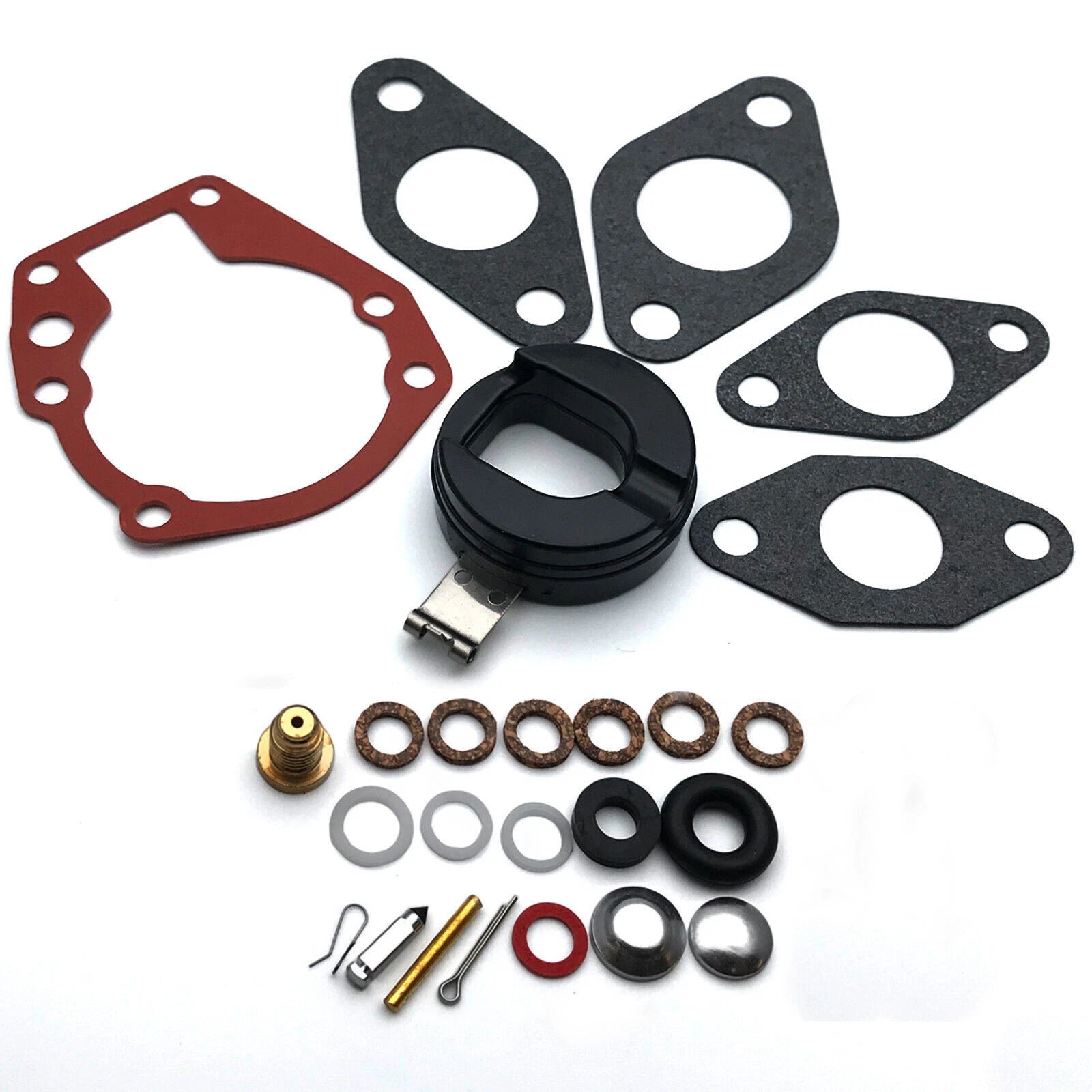 2X Carb Repair Rebuild Kit for Johnson Evinrude 1.5hp 2hp 3hp (18-7043)