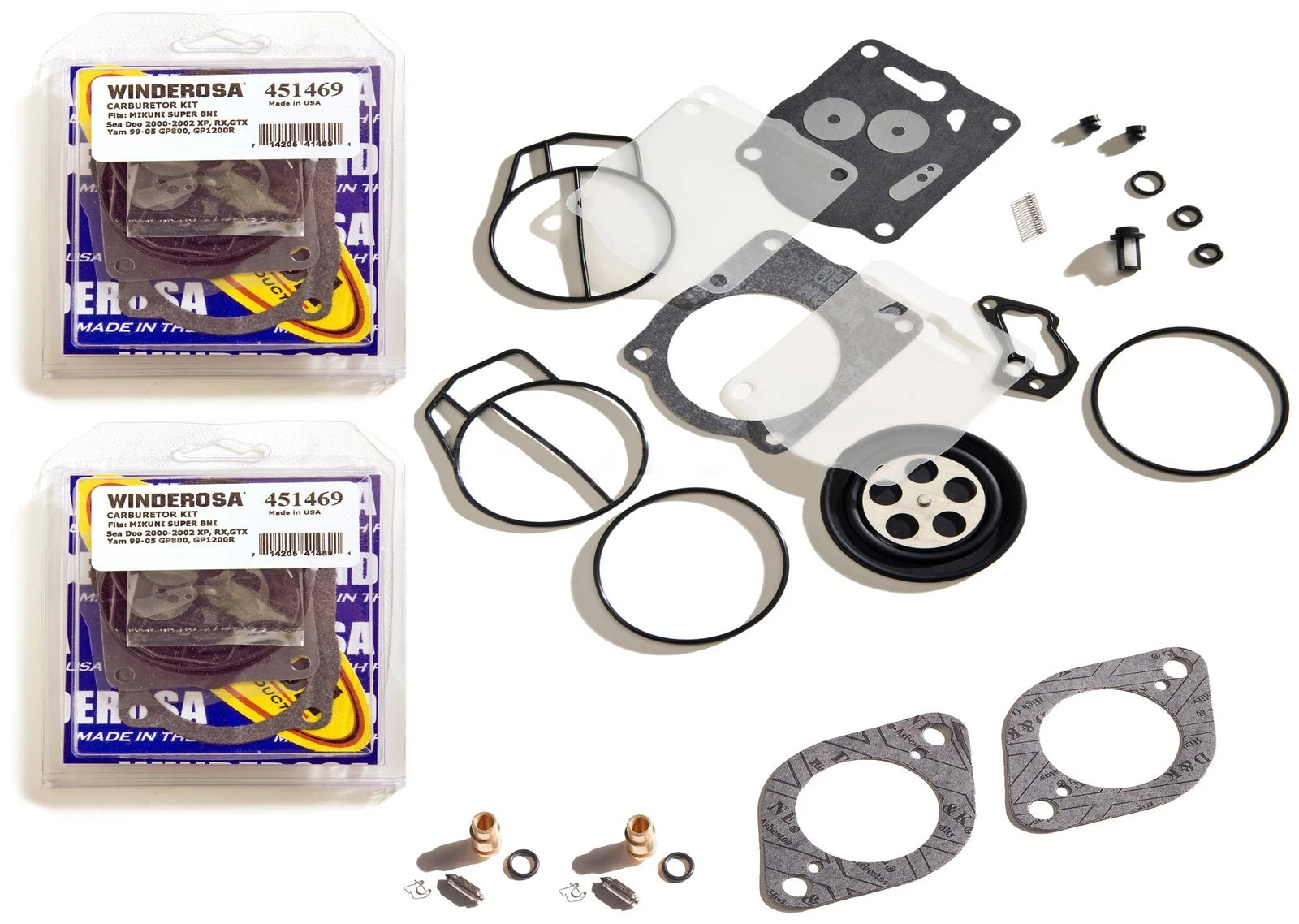 Carburetor Rebuild Kit for Sea Doo 947 951 LRV RX (1997–2002)