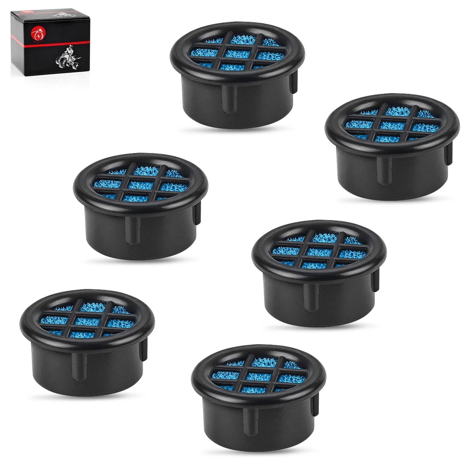 6x Air Box Filter Vents for ATV UTV Motorcycle (Fits )