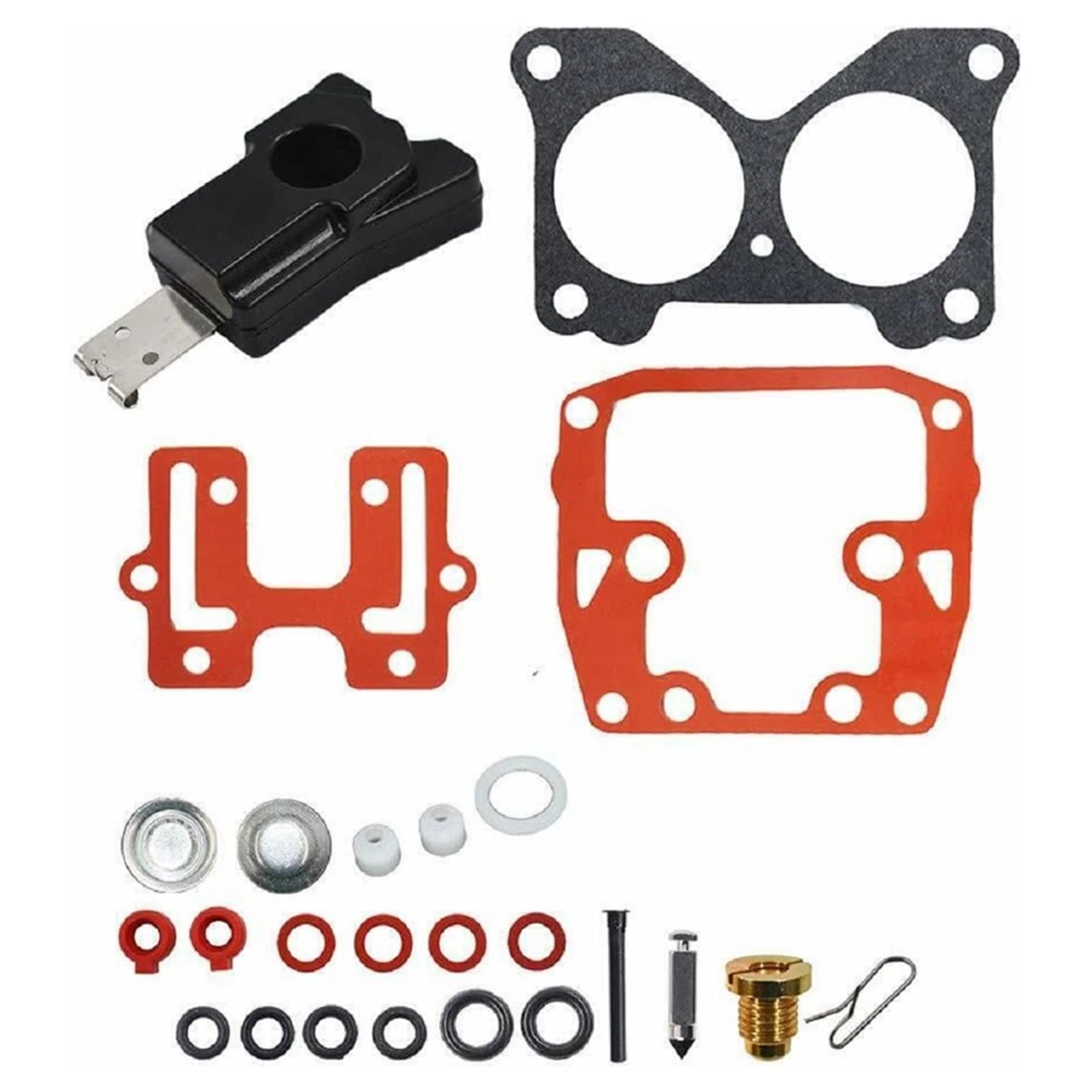 2 Pack Carb Repair Rebuild Kit for Johnson Evinrude (0439076)