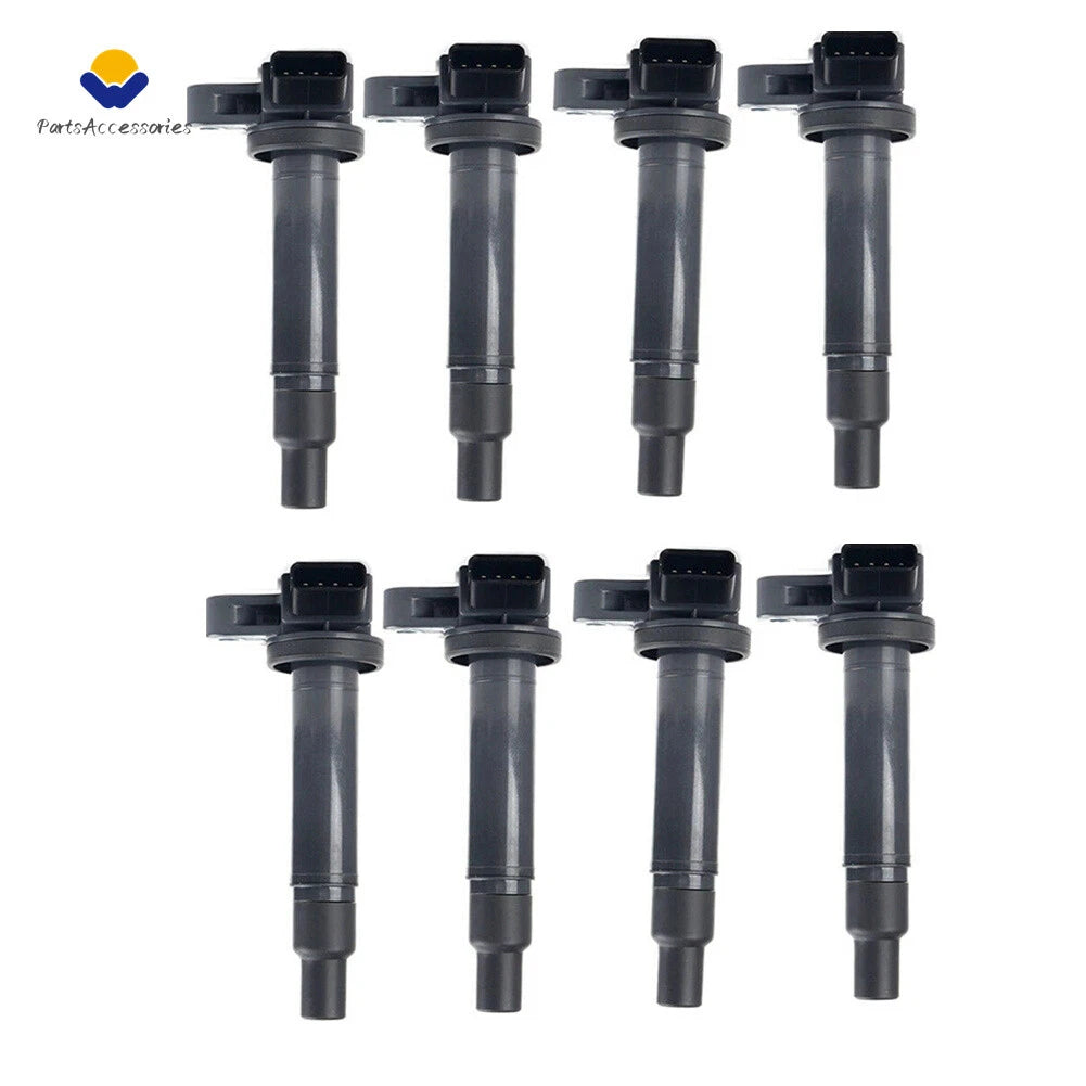 8X Ignition Coil for Toyota Tundra 4.7L V8 (2001–2009) 90919-02230