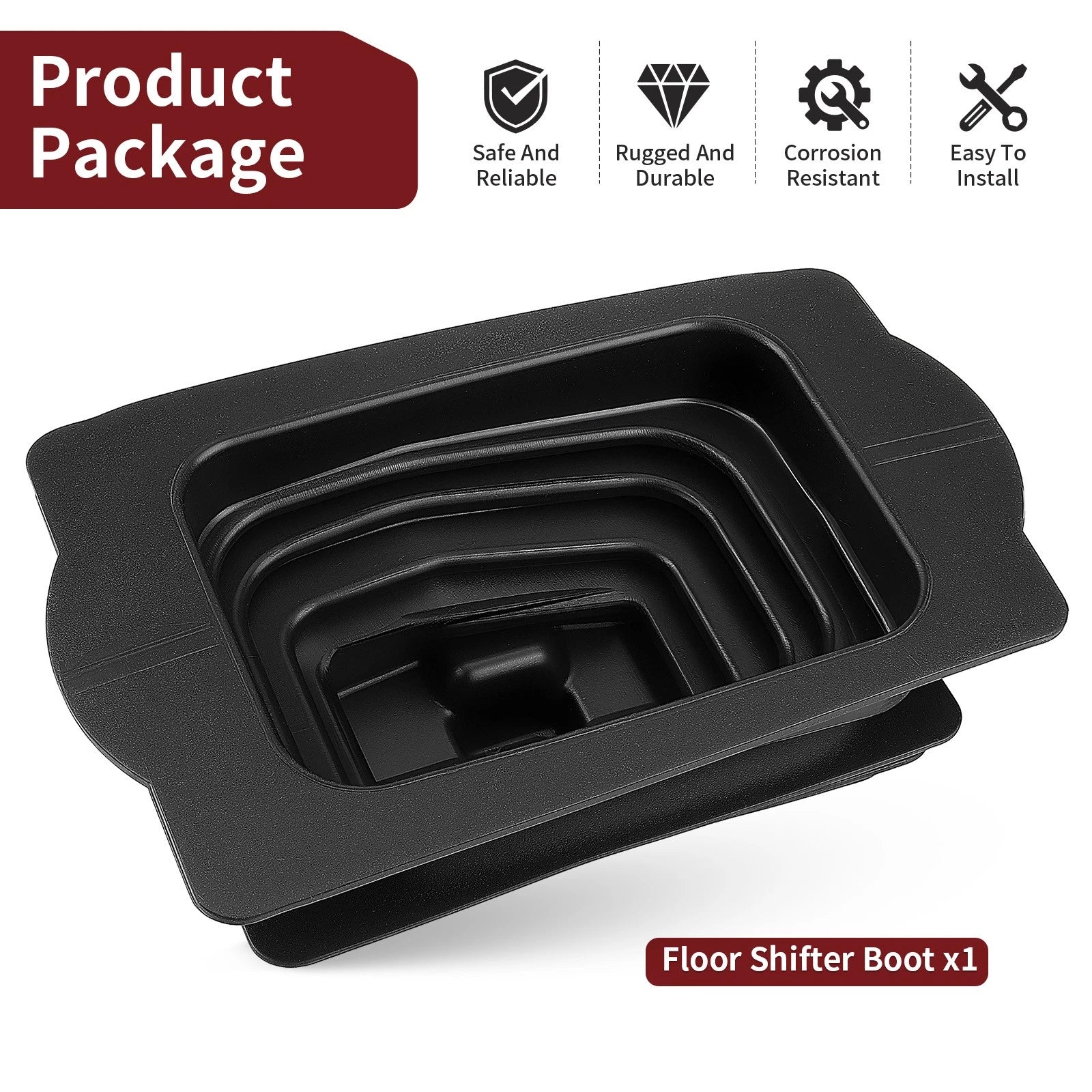 Floor Shifter Boot for Polaris RZR XP 1000 / XP 4 1000 (2014–2023) 5415700 5414651