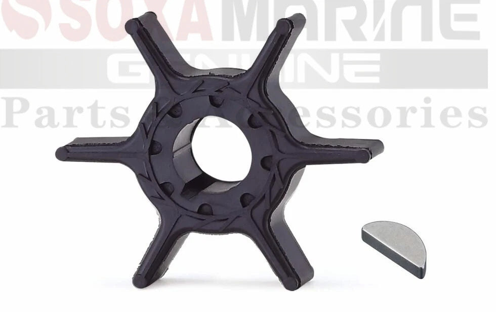 5pcs Water Pump Impeller with Key for Yamaha Outboard Motor (63V-44352-01)